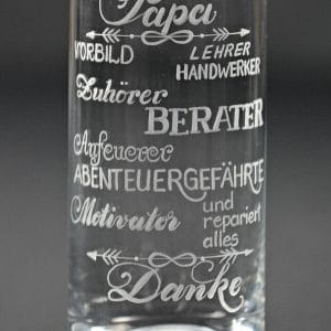Longdrinkglas Letteringglas