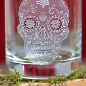 Whiskyglas "Dia de los Muertos"