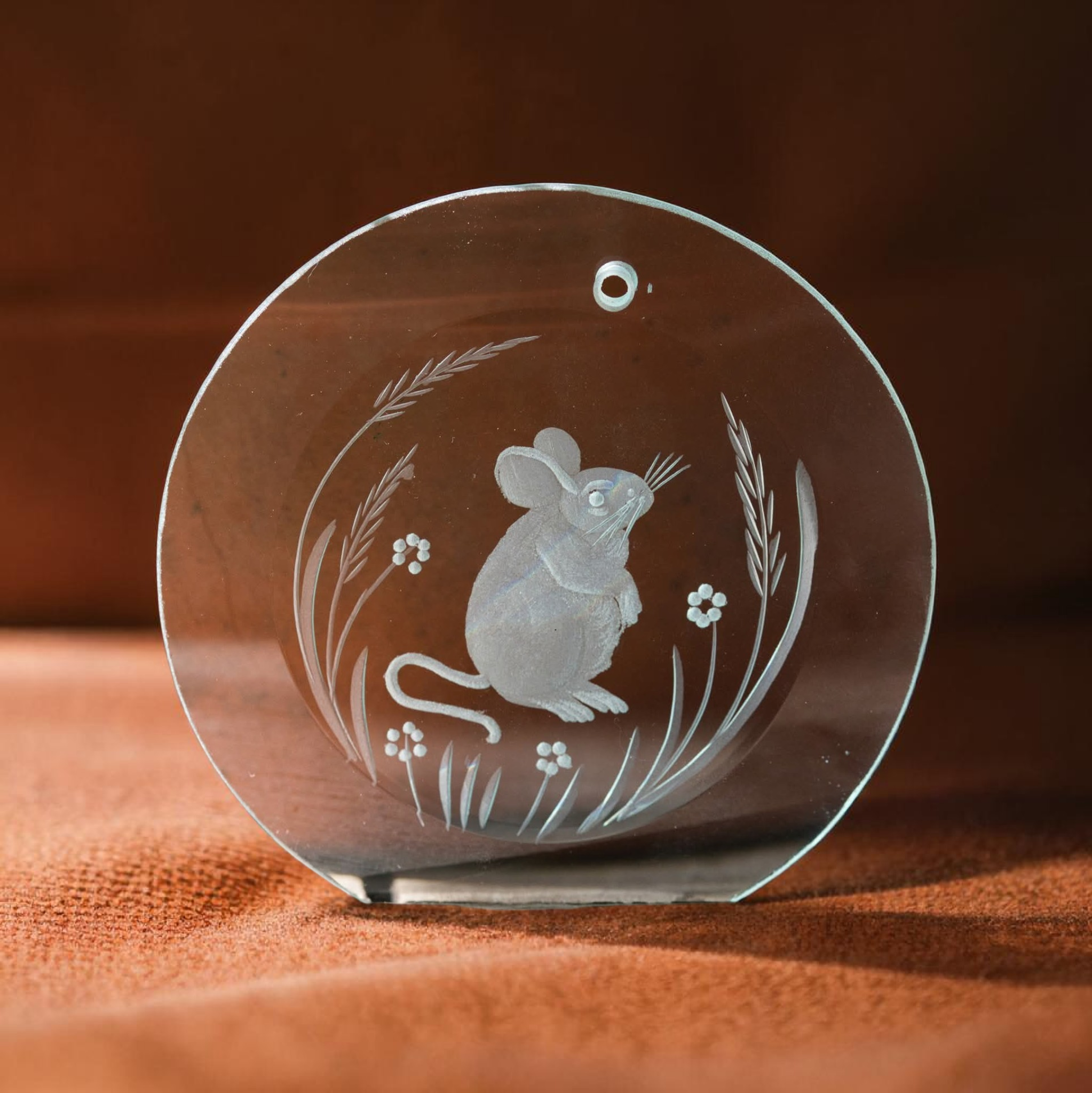 Fensterbild mit "Maus" rund – Bild 2